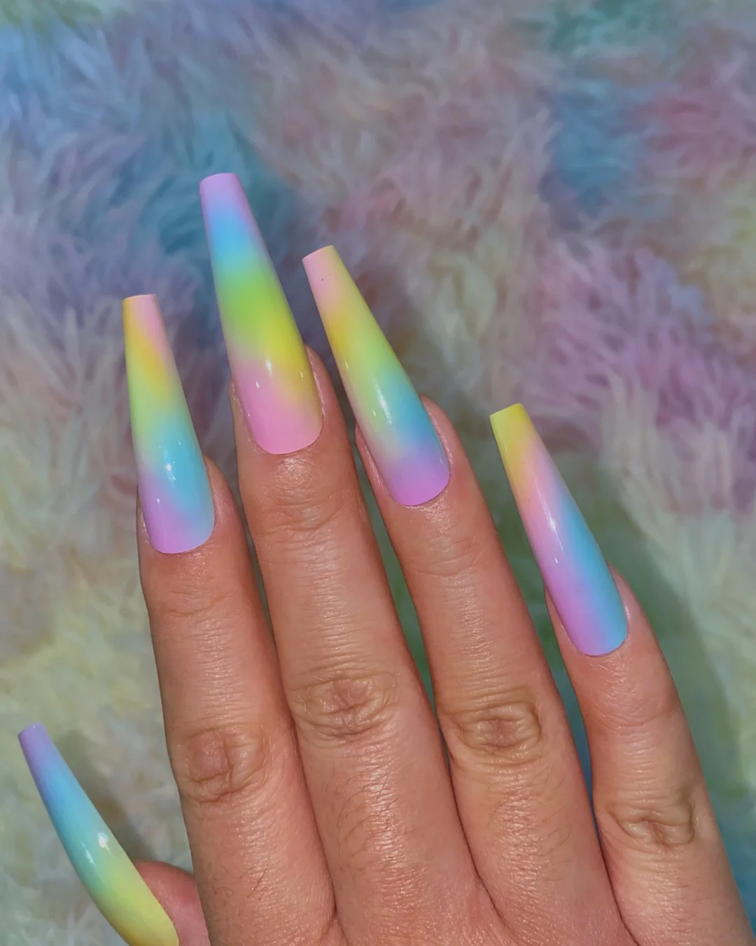 Rainbow Sherbet - Nail Gallerys