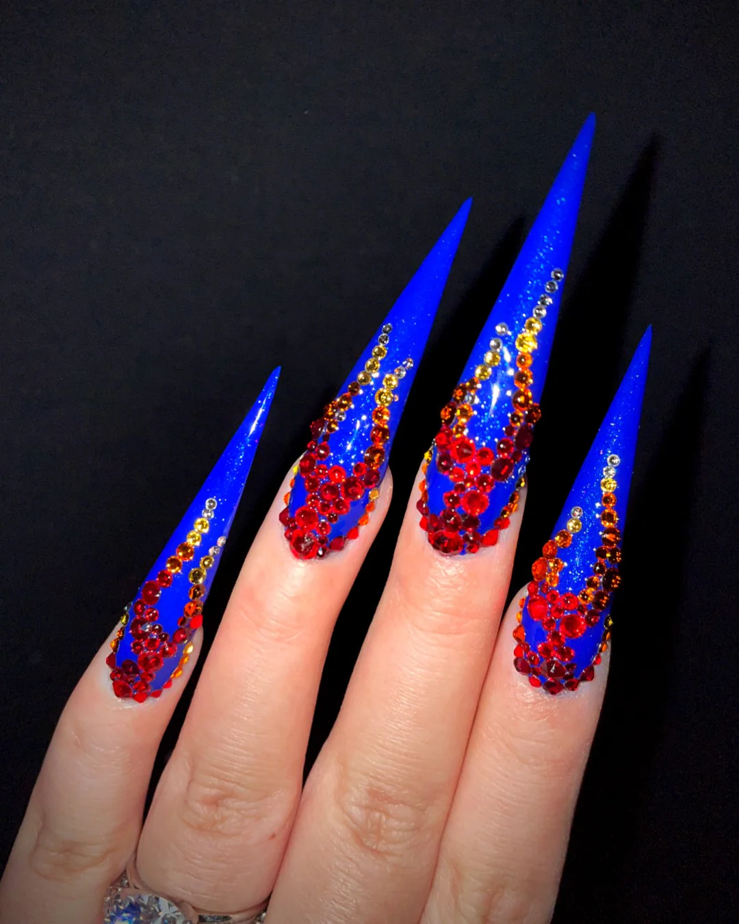 Hot Rod Flames - Nail Gallerys