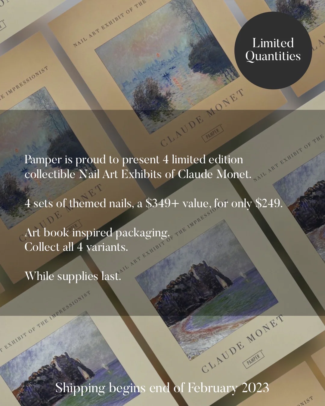 Claude Monet Mystery Box - Nail Gallerys