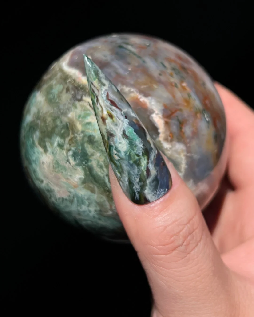Ocean Jasper Accent - Nail Gallerys