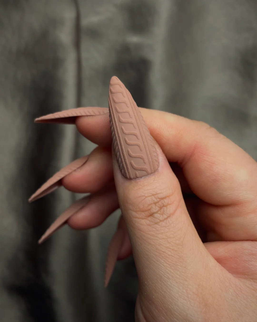 Cozy Knits: Cedar - Nail Gallerys