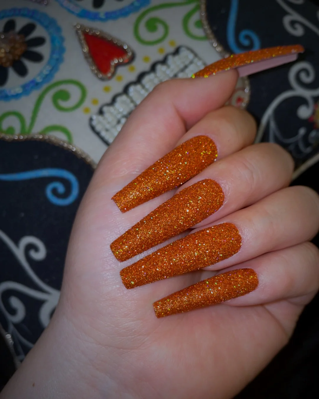 Aztec Marigold - Nail Gallerys