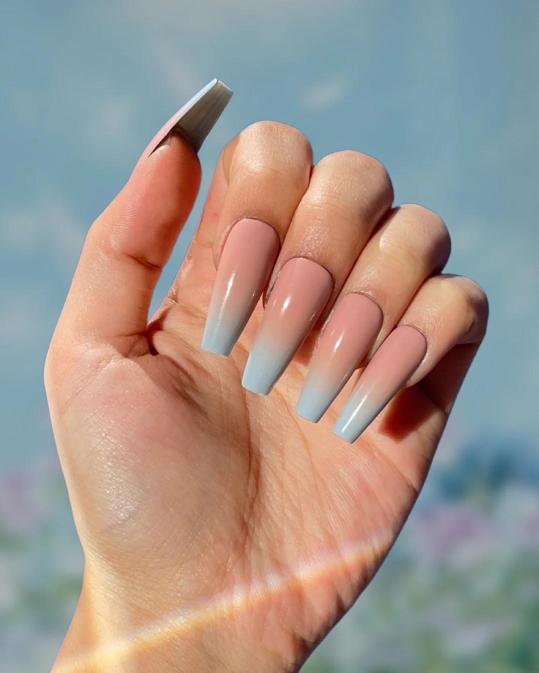 Periwinkle Ombre - Nail Gallerys