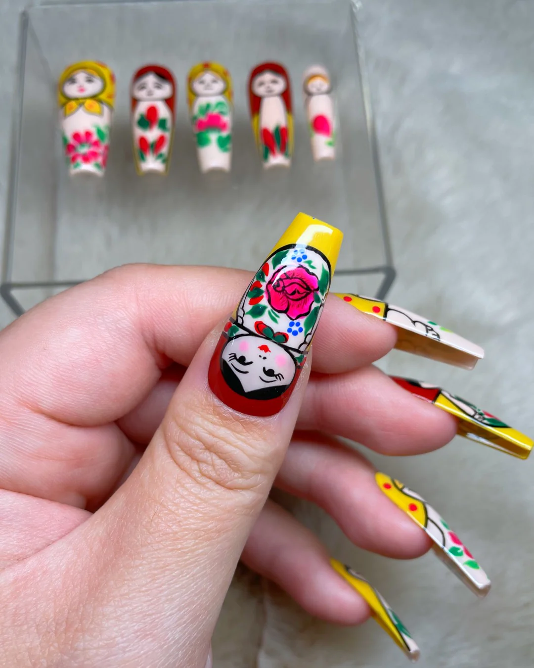 Matryoshka Doll - Nail Gallerys
