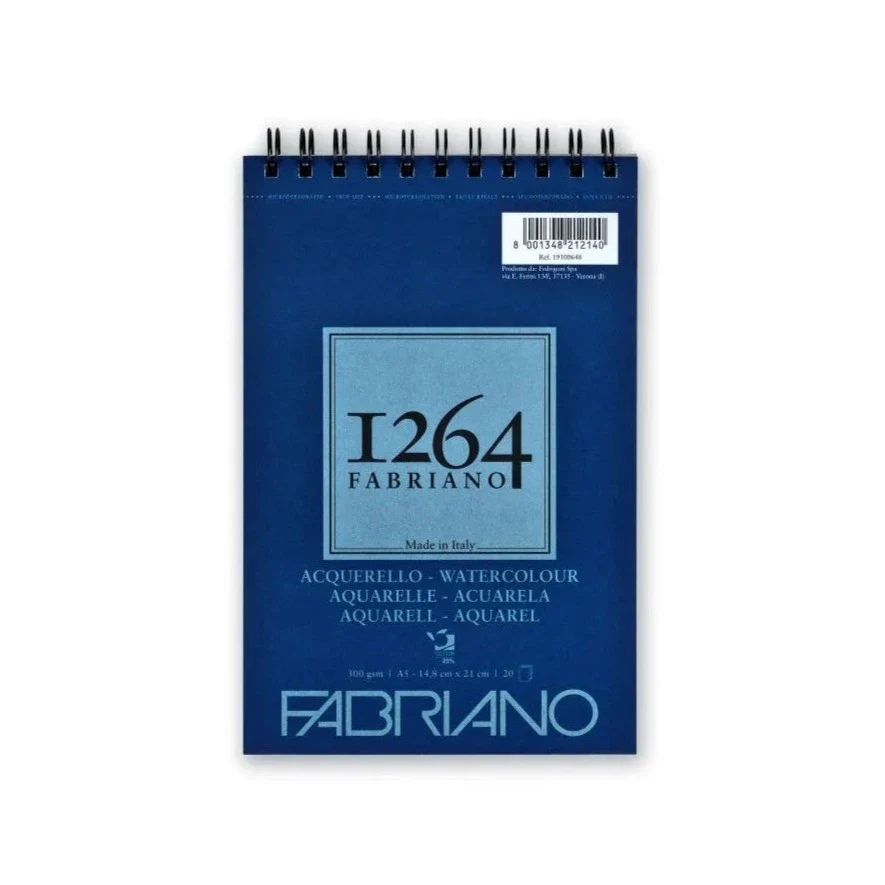 Fabriano 1264 300gsm Watercolour Pads - Nail Gallerys