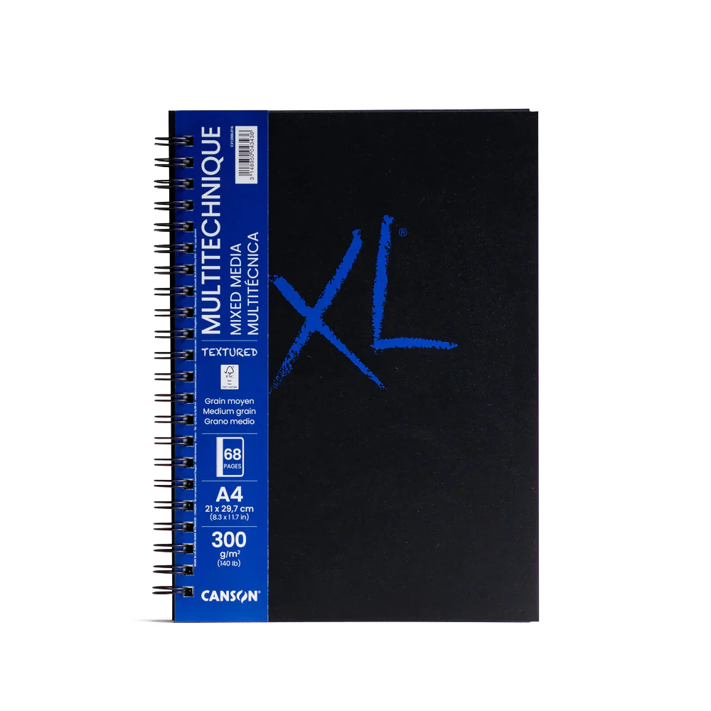 CANSON XL Mixed Media 300gsm 34 Sheet Sketchbooks - Nail Gallerys