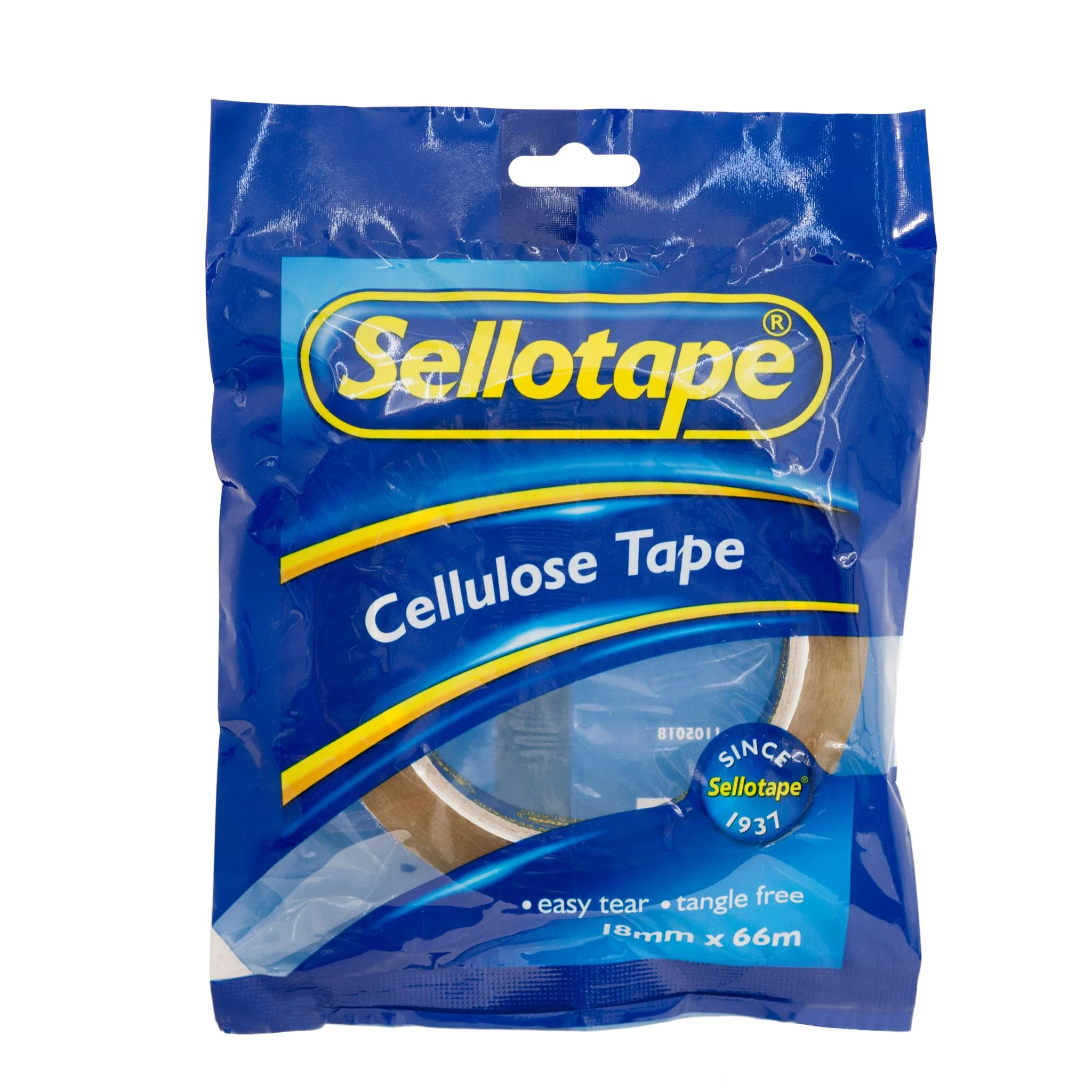 Sellotape 1105 Cellulose Clear Tape Size 66m - Nail Gallerys