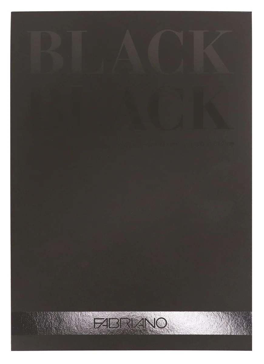 Fabriano Black 300gsm 20 Sheet Pads - Nail Gallerys