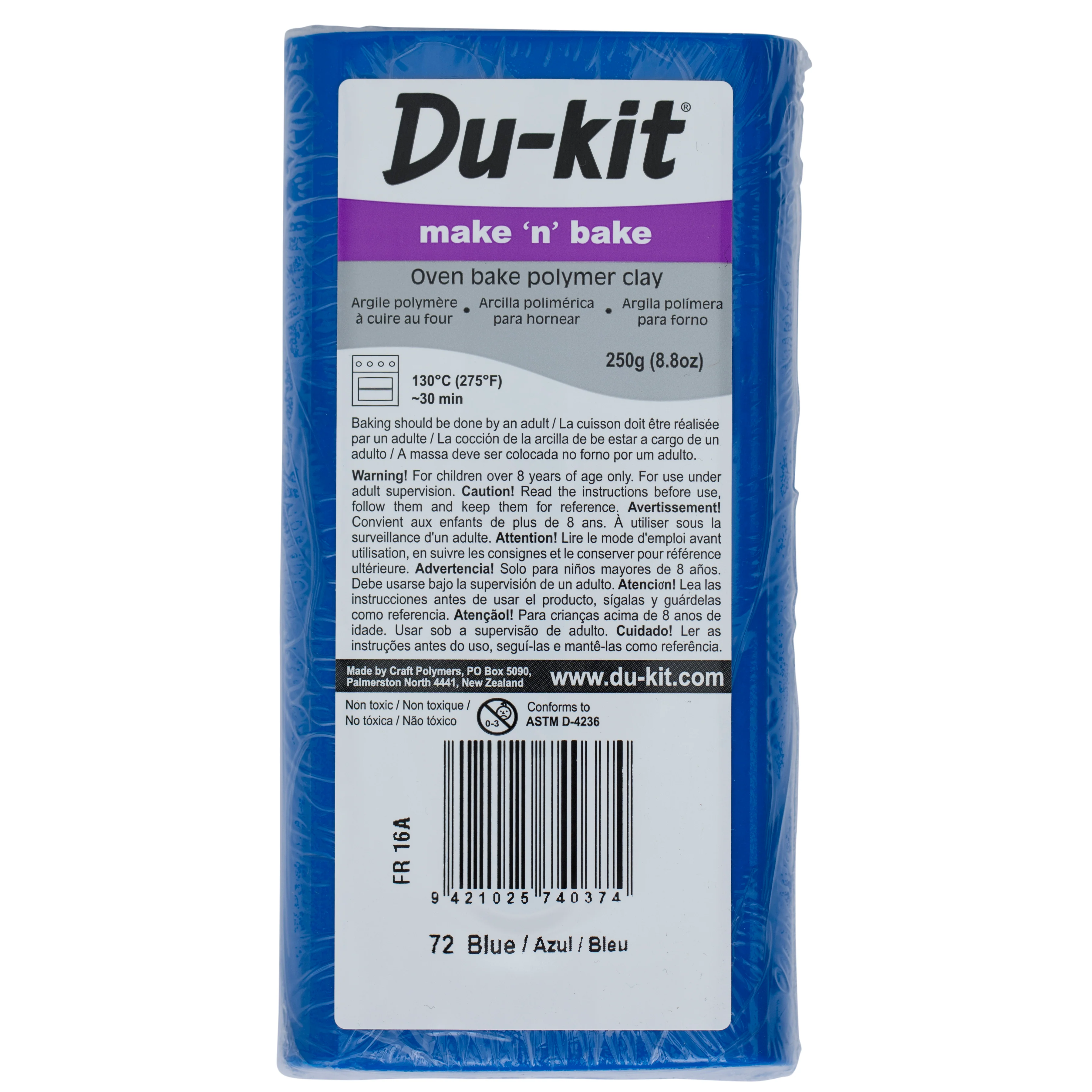 Du Kit Polymer Modelling Clay 250g - Nail Gallerys