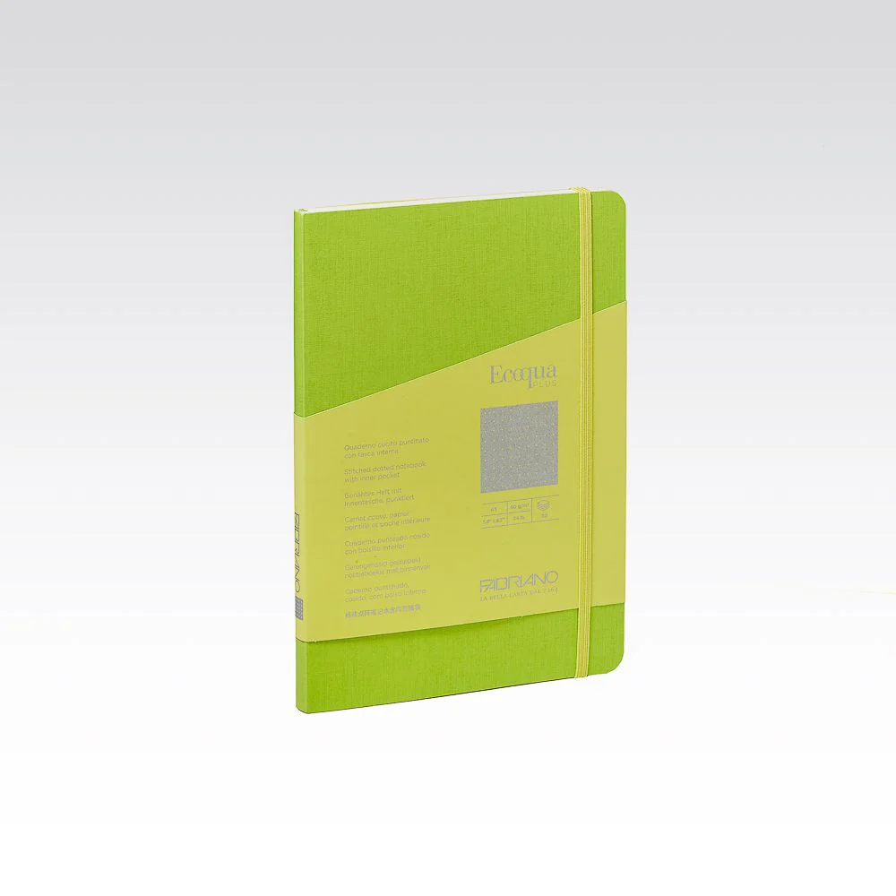 Fabriano Ecoqua Plus Stitch 90gsm Dots A5 Notebooks - Nail Gallerys