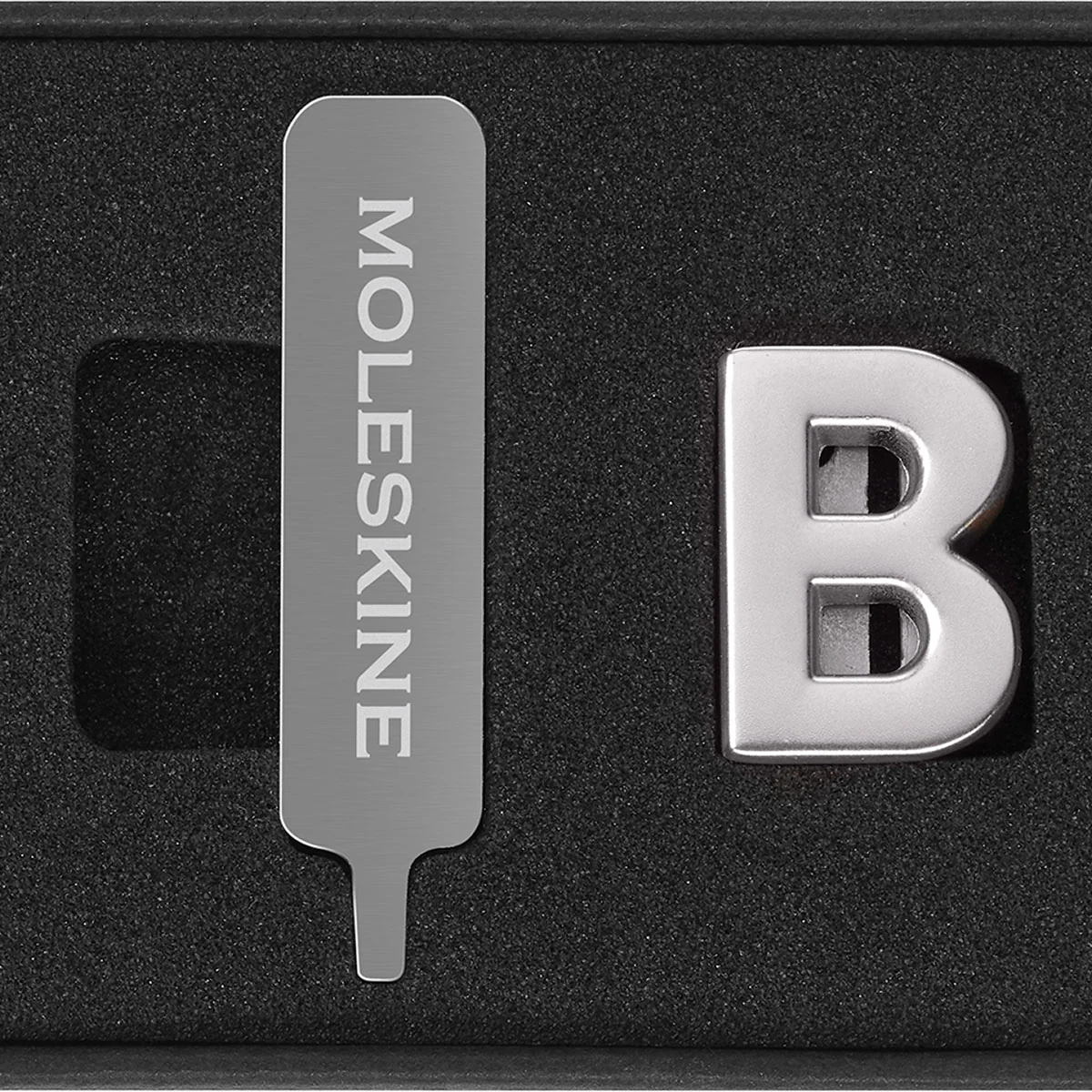 Moleskine A-Z Silver Letter Pins - Nail Gallerys