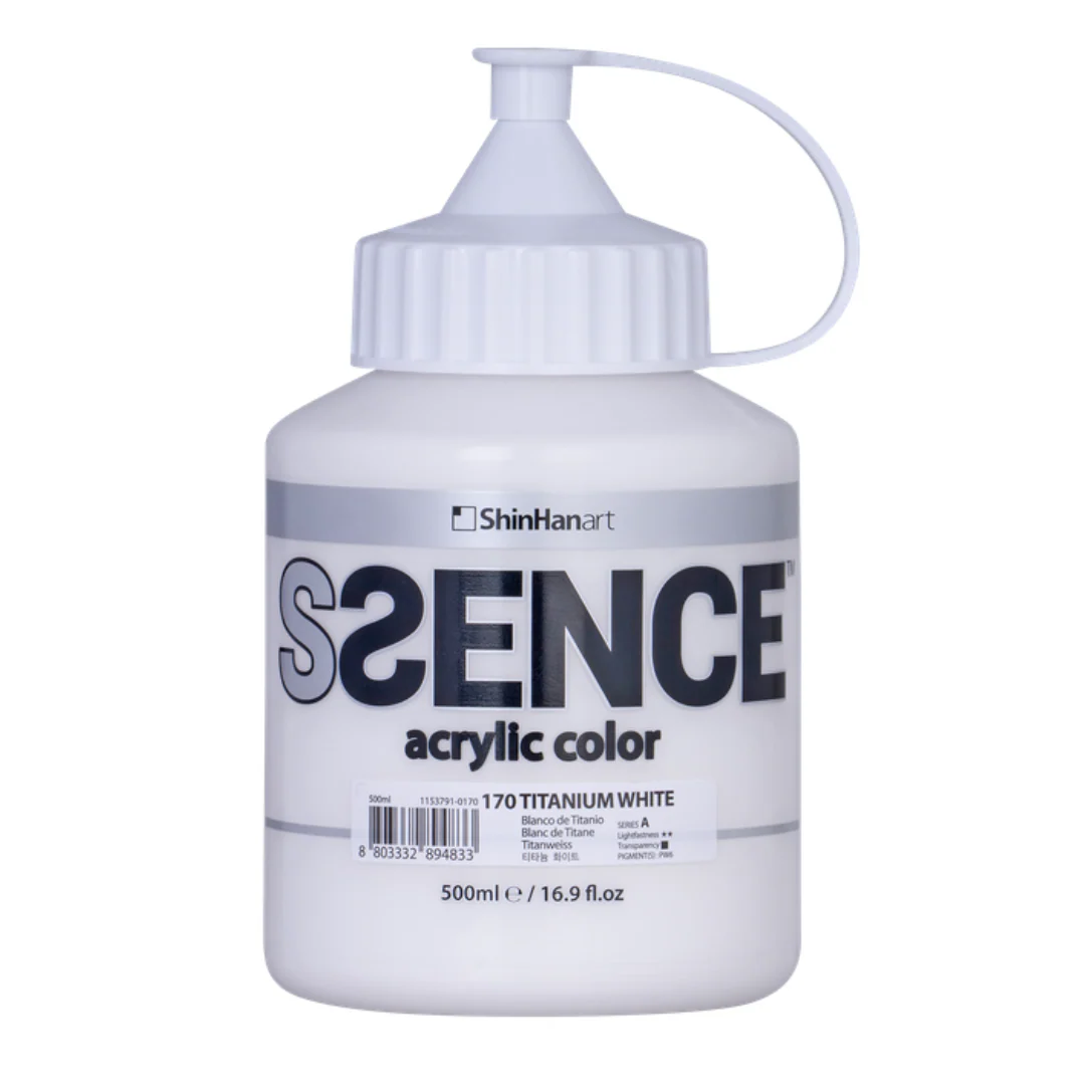 ShinHan SSence Acrylic Paints Titanium White - Nail Gallerys