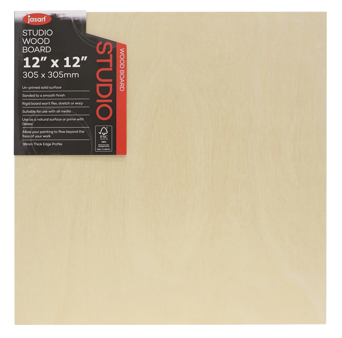 Jasart Studio Artist Board 1.5 Inch Thick Edge - Pack Of 4 - Nail Gallerys