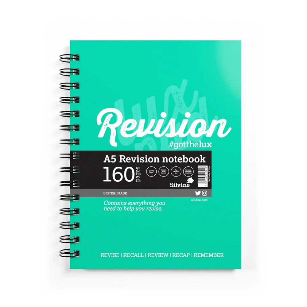 Luxpad Revision 160 Pages Wiro Bound Notebooks - Nail Gallerys
