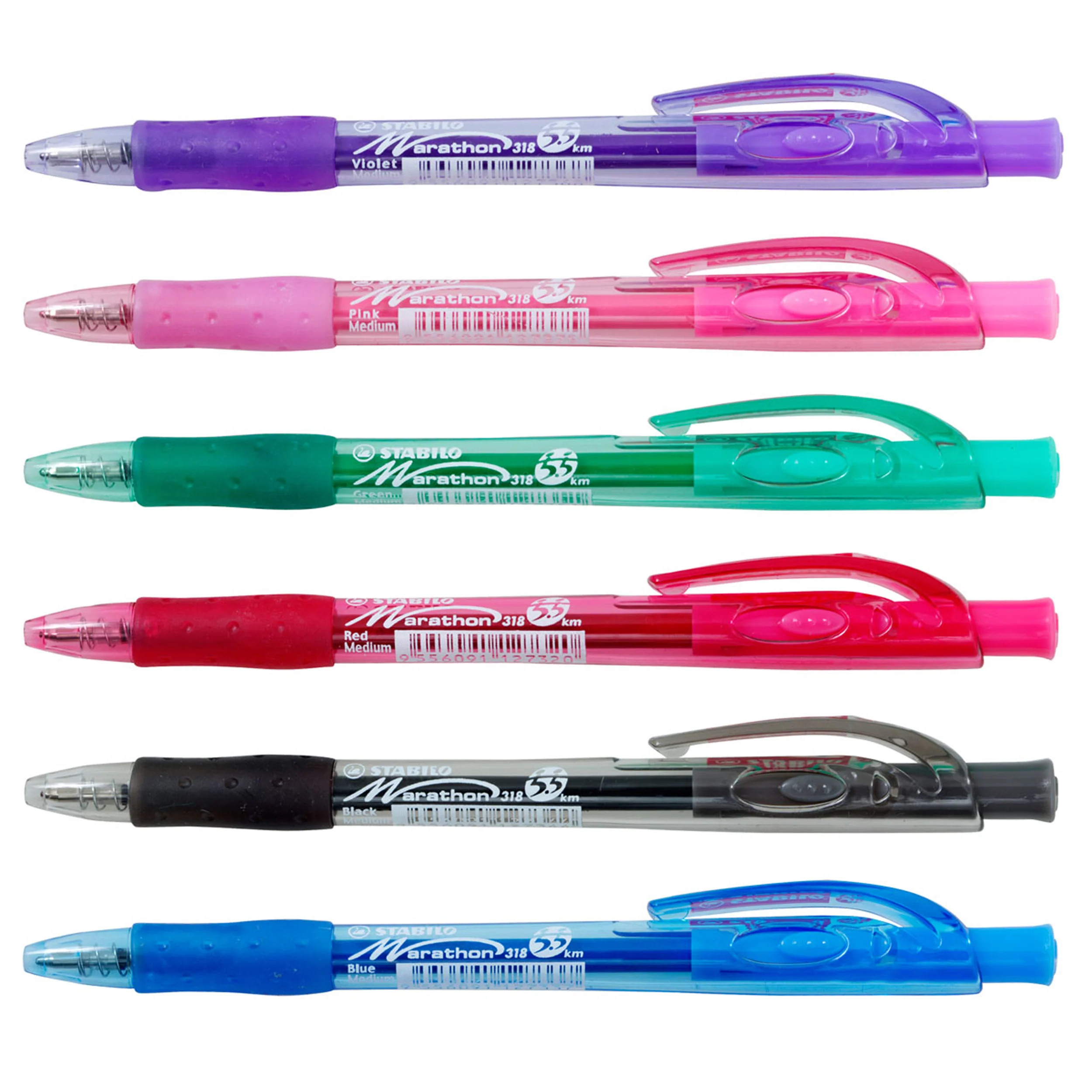 Stabilo Marathon Ballpoint Pen Medium Box Of 10 - Nail Gallerys