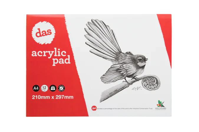 Das 400gsm 12 Sheet Acrylic Pads - Nail Gallerys