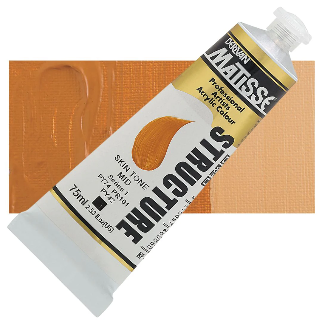 Derivan Matisse Structure Acrylic Paints 75ml - Nail Gallerys