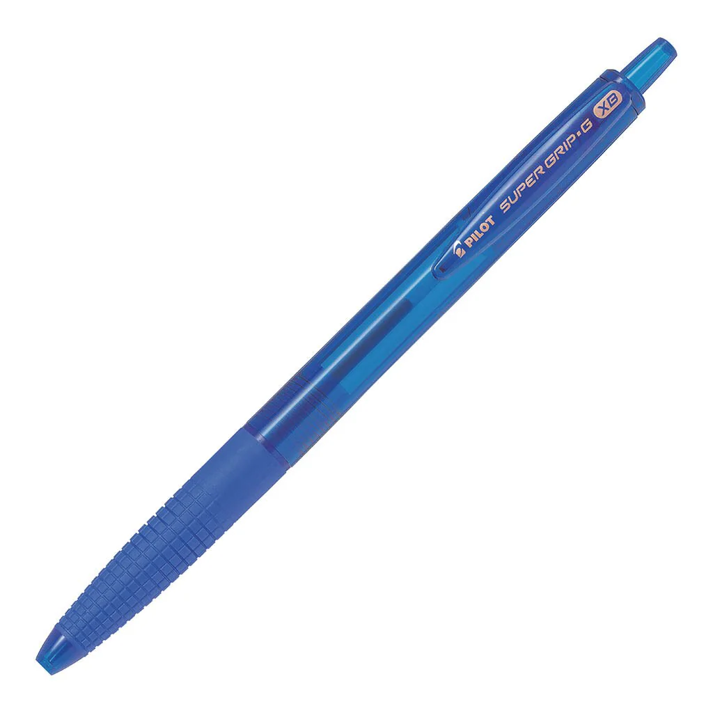 Pilot Super Grip G Retractable Ballpoint Extra Broad Pens - Nail Gallerys