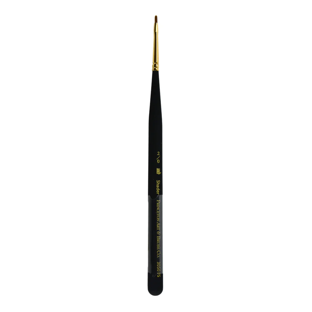 Princeton 3050 Mini Flat Shader Brushes - Nail Gallerys