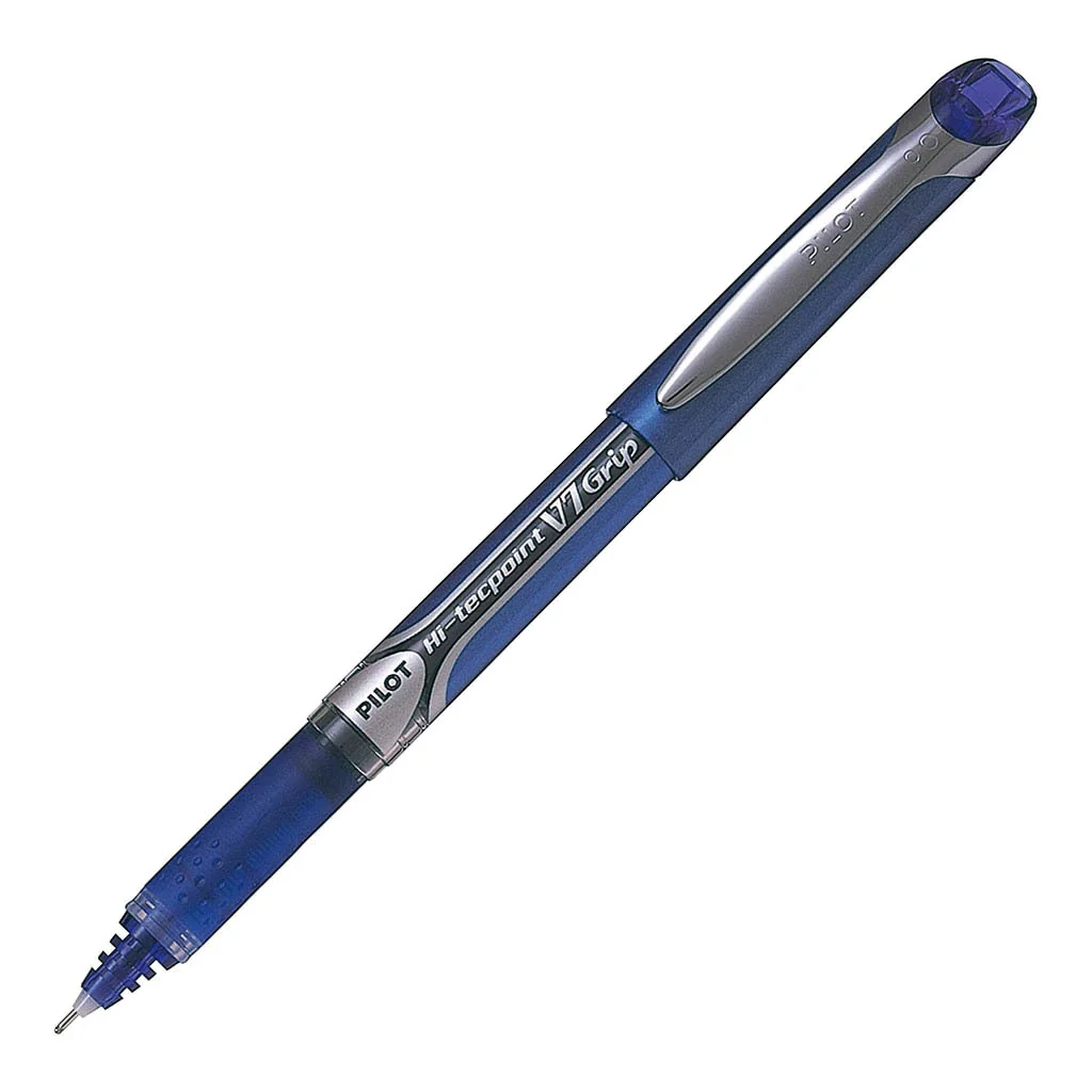 Pilot Hi-Tecpoint V7 Grip Rollerball Fine Pens - Nail Gallerys