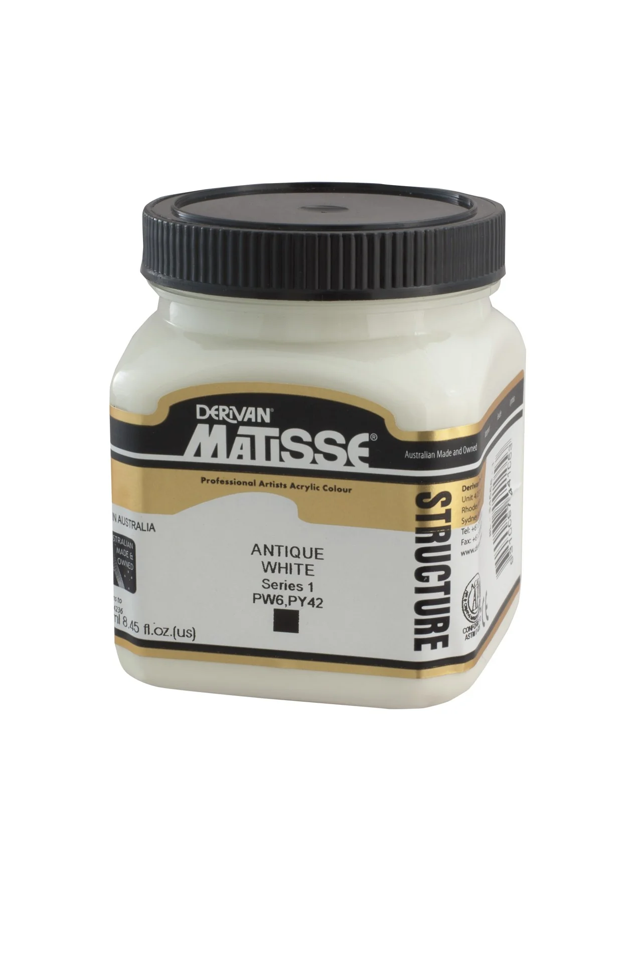 Derivan Matisse Structure Acrylic Paint 250ml - Nail Gallerys