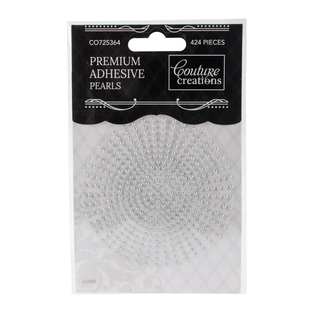 Couture Creations 2mm Adhesive Pearls 424 Pieces - Nail Gallerys