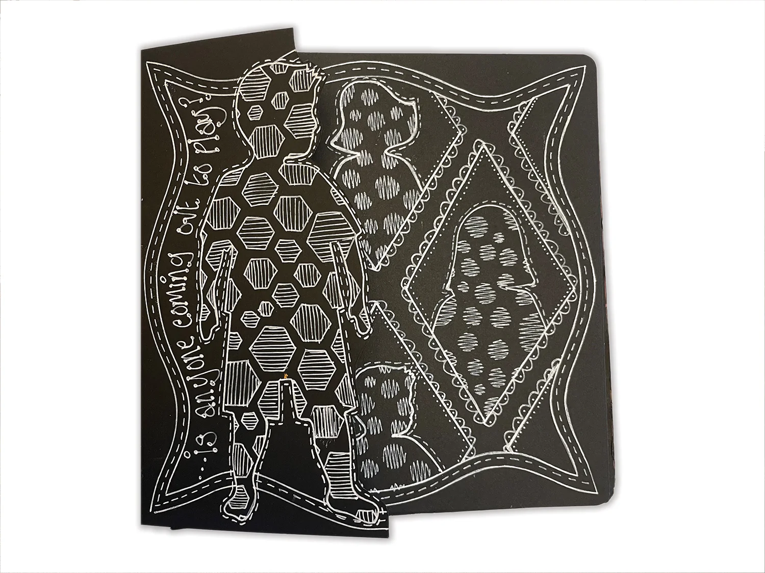 Ranger Dylusions Behave Stencils - Nail Gallerys