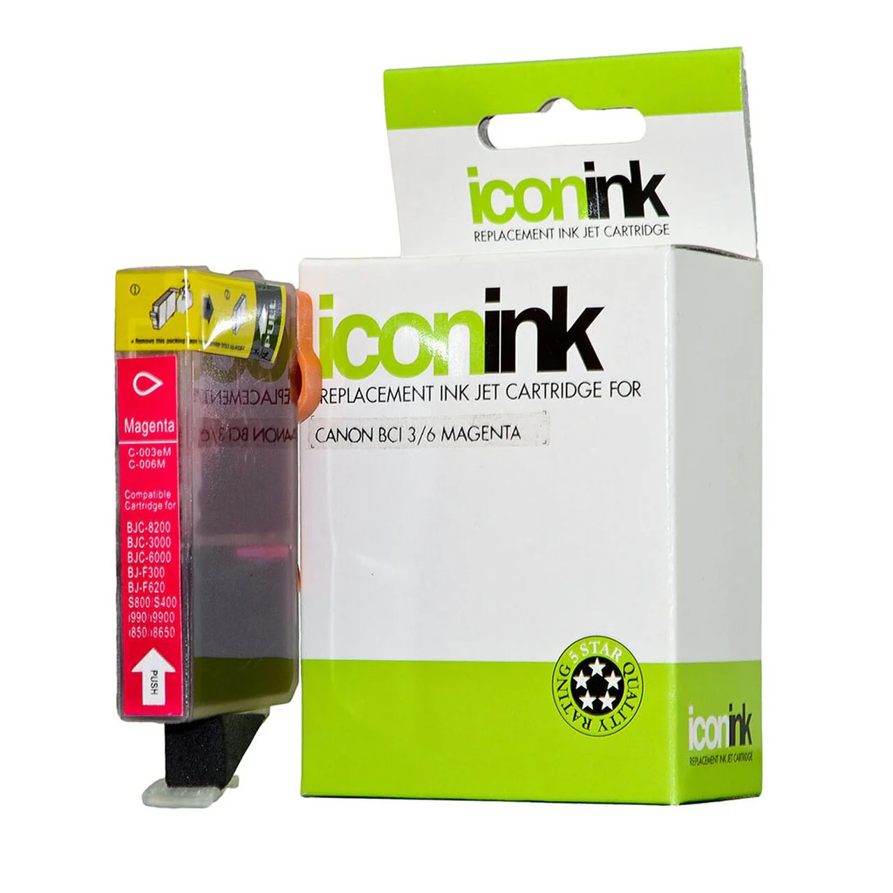 Icon Compatible Canon Bci-3/6 Ink Cartridge - Nail Gallerys