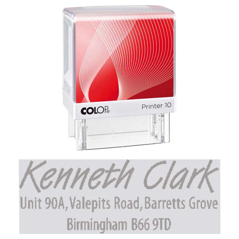 Colop Stamp Printer Black G7 Handle - Nail Gallerys