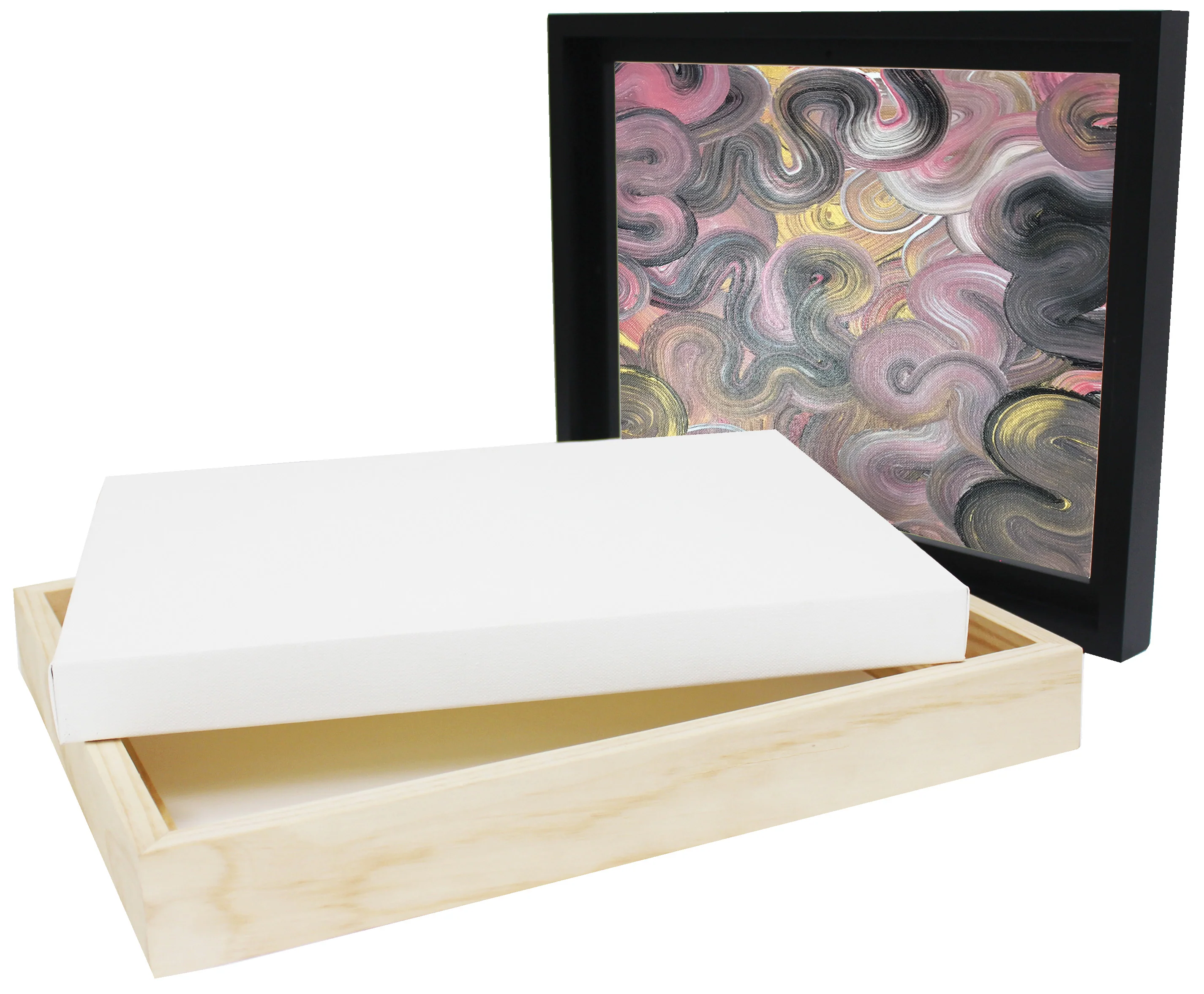 Jasart Floater Frame Thick Edge 16x20inch - Pack Of 5 - Nail Gallerys