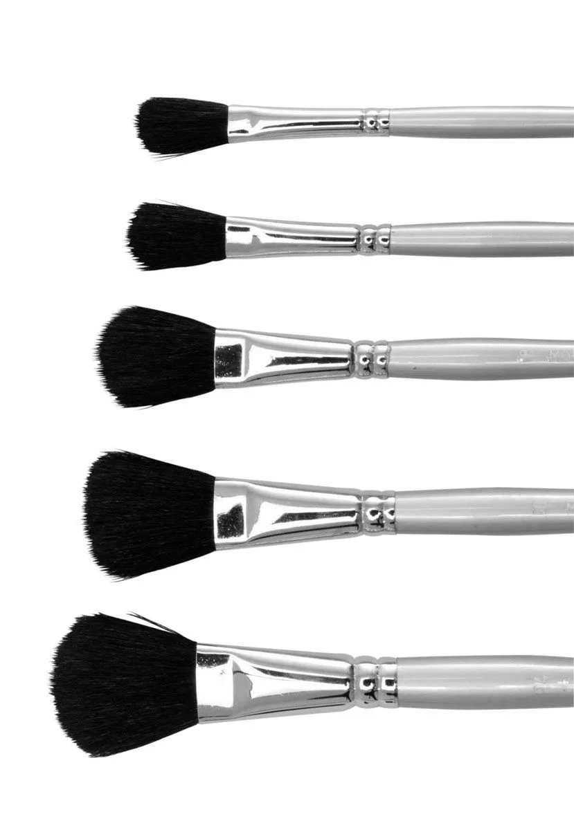 Jasart Goat Hair Mop Brushes - Nail Gallerys