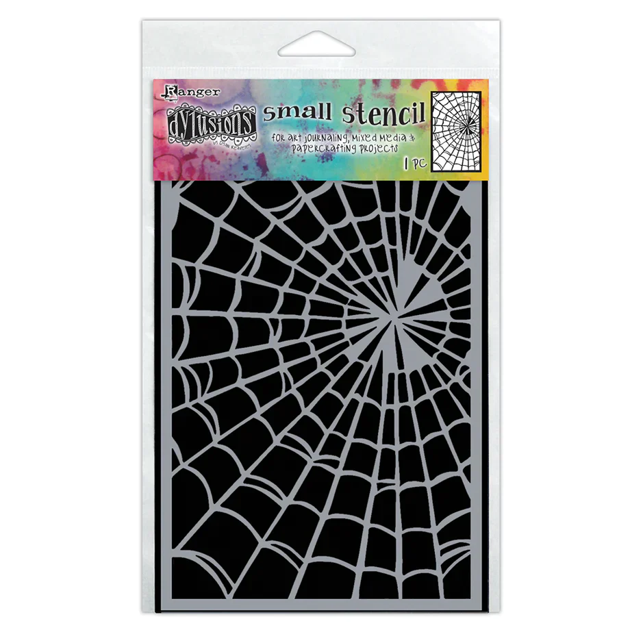 Ranger Dylusions Webs Stencils - Nail Gallerys