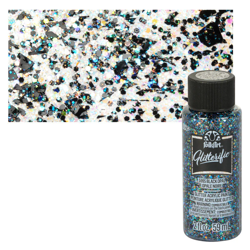 FolkArt Glitterific Acrylic Paints 59ml - Nail Gallerys