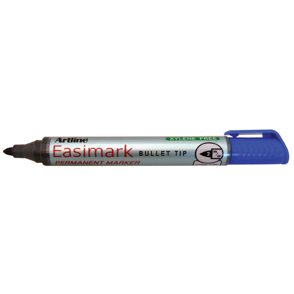 Artline 107 Easimark Permanent Marker 2mm Bullet Nib Pack Of 12 - Nail Gallerys