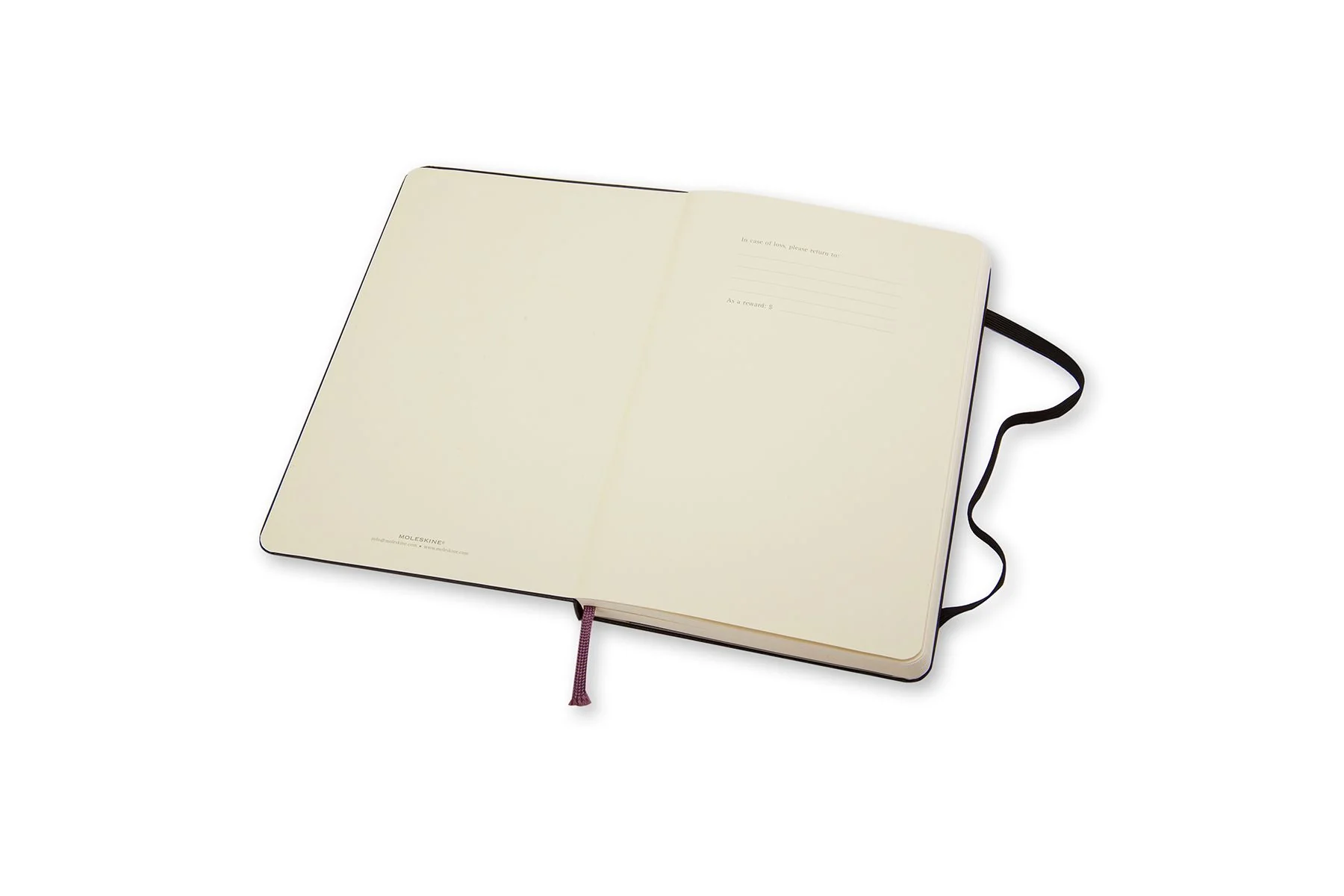 Moleskine Pocket Plain Hard Notebooks - Nail Gallerys