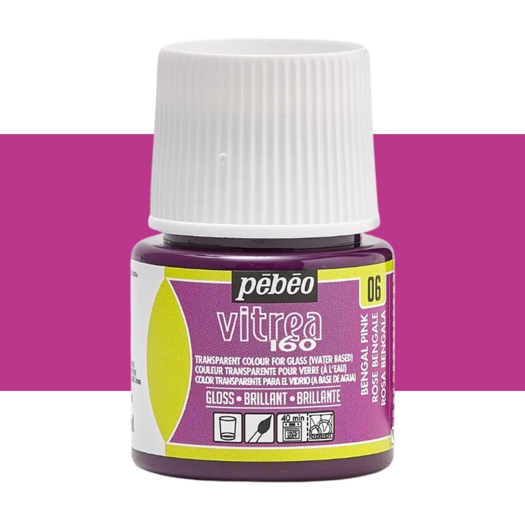 Pebeo Vitrea 160 Glossy Paints 45ml - Nail Gallerys
