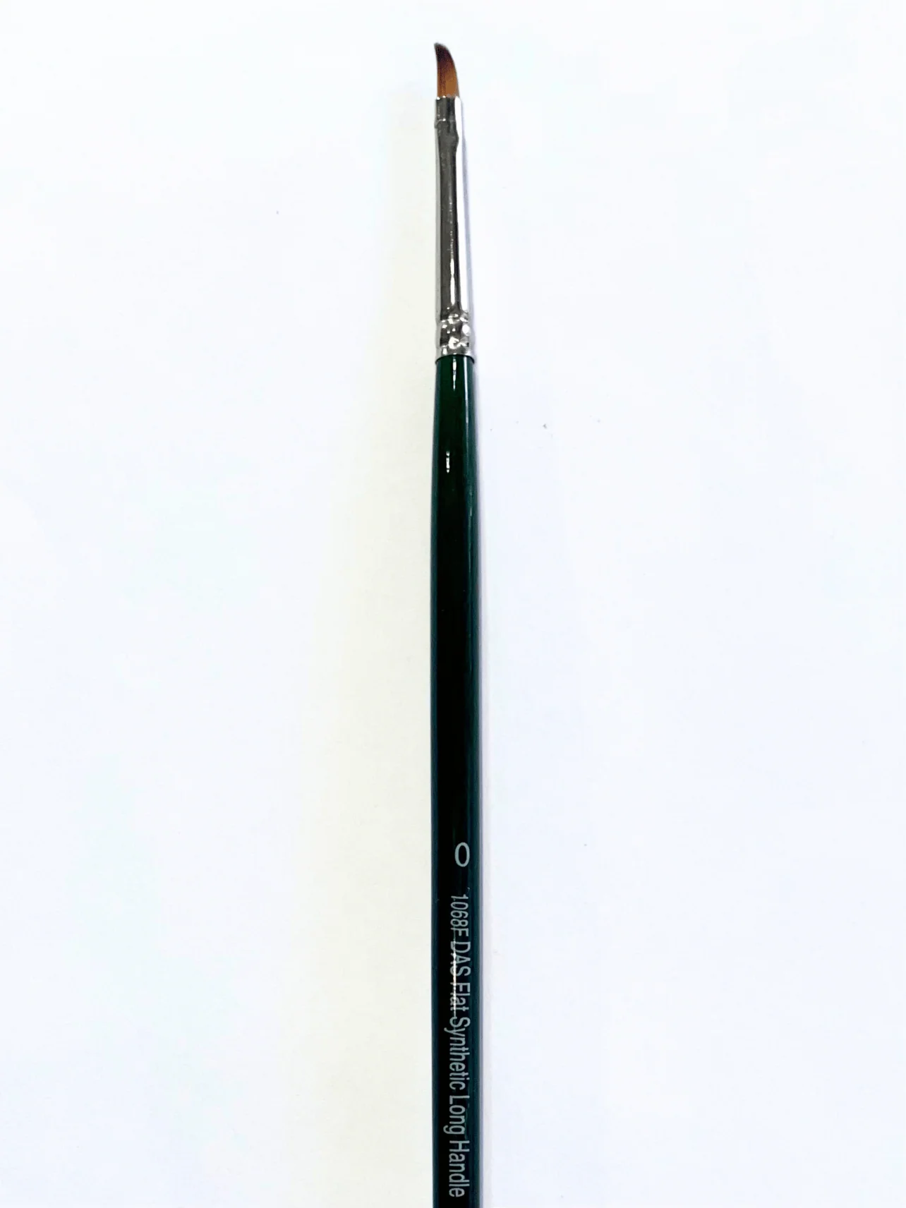 Das S1068f Synthetic Flat Long Handle Brushes - Nail Gallerys