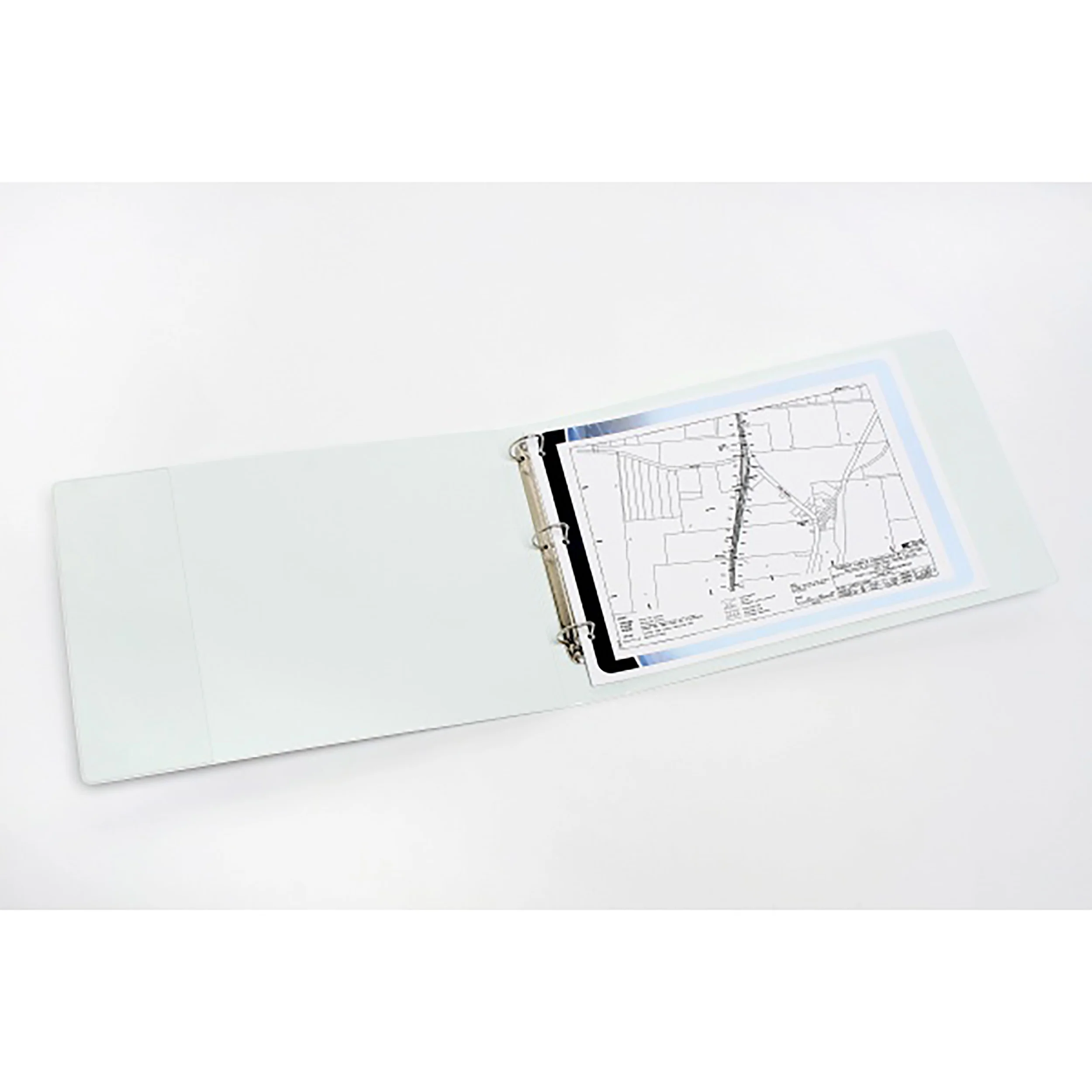Marbig Clearview Insert Binder A3 38mm 3d White - Nail Gallerys