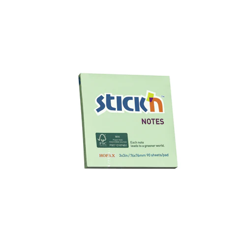 Stick'n Note 76x76mm 90 Sheets - Nail Gallerys