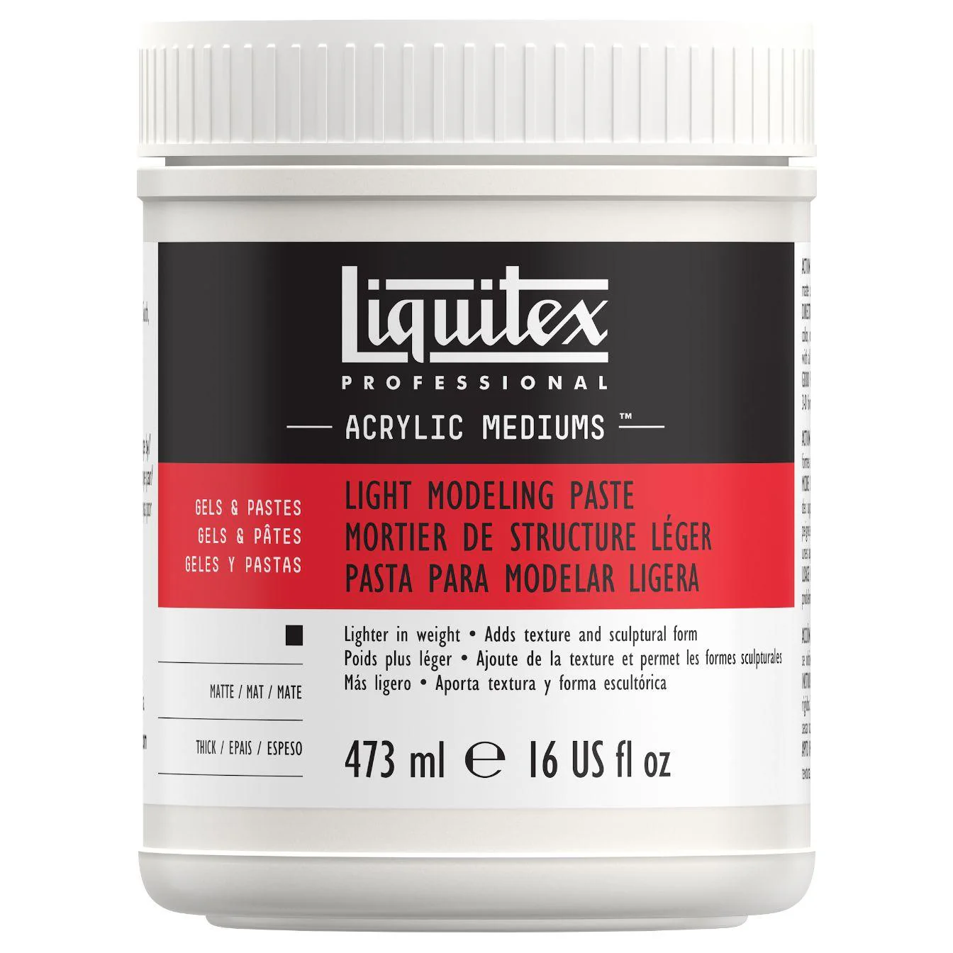 Liquitex Light Modeling Paste Acrylic Mediums - Nail Gallerys