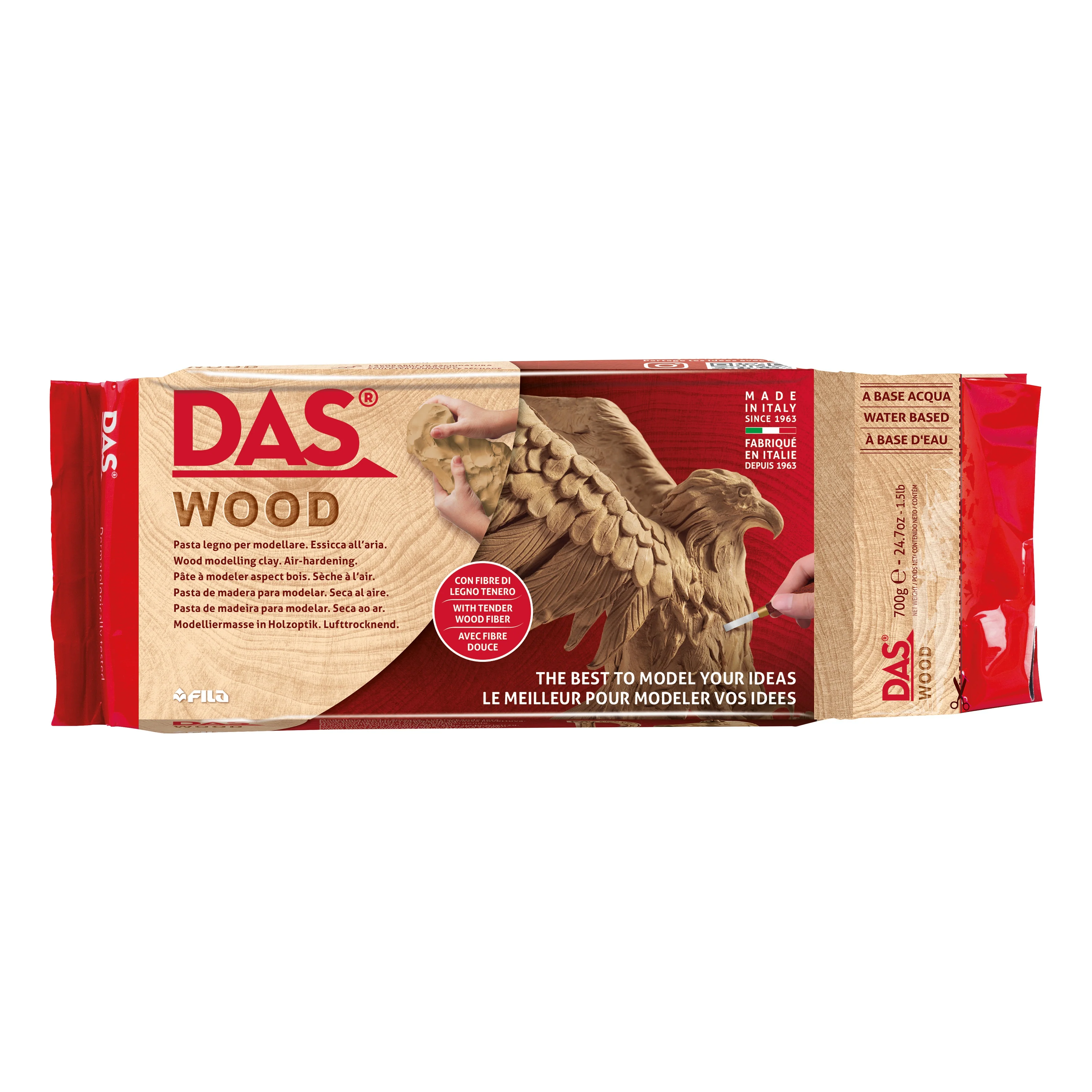 Das Wood Air Dry Modelling Clay - Nail Gallerys