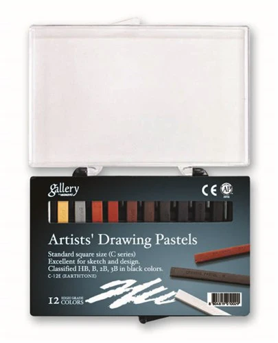 Mungyo Gallery Artists' Drawing Pastels - Pack Of 12 - Nail Gallerys