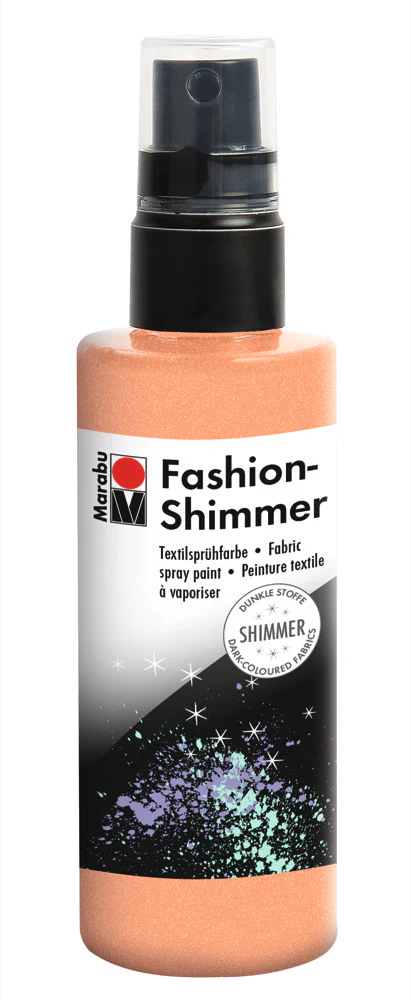 Marabu Fashion Shimmer Fabric Spray Paint 100ml - Nail Gallerys