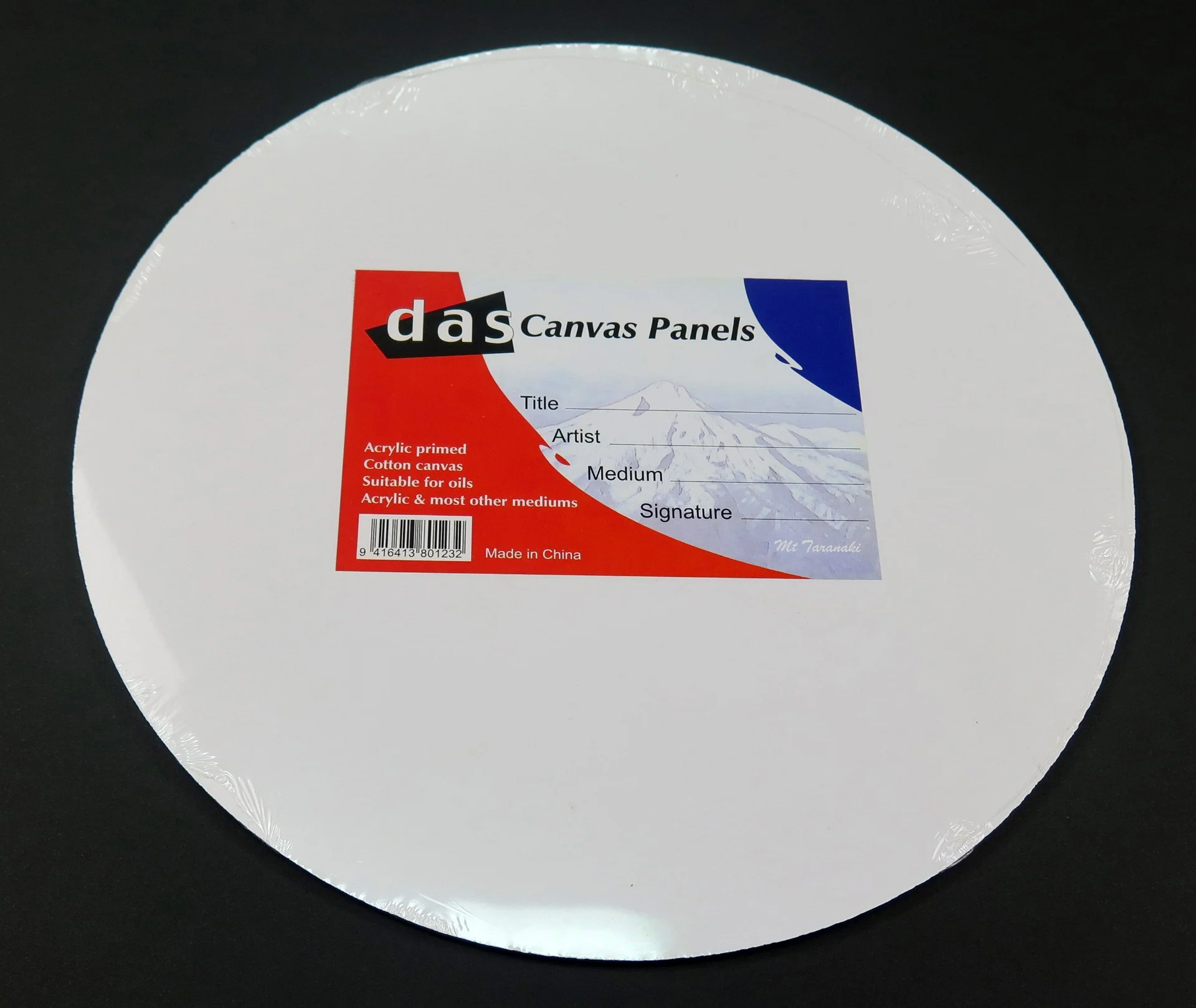 Das Round Canvas Panel - Box Of 24 - Nail Gallerys