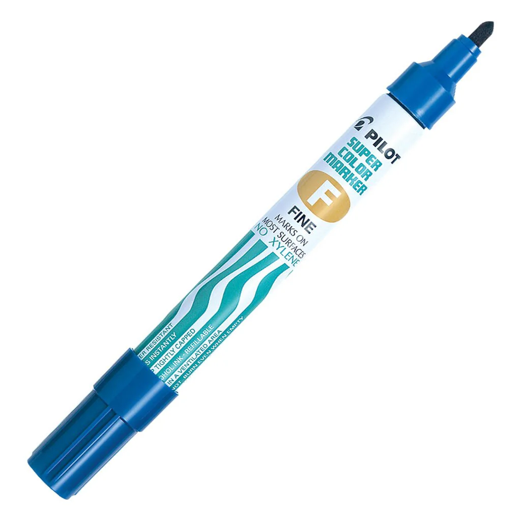 Pilot Super Colour Permanent Marker Fine - Nail Gallerys