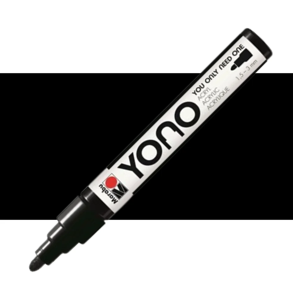 Marabu YONO Acrylic Markers 1.5-3MM Bullet Tip - Nail Gallerys