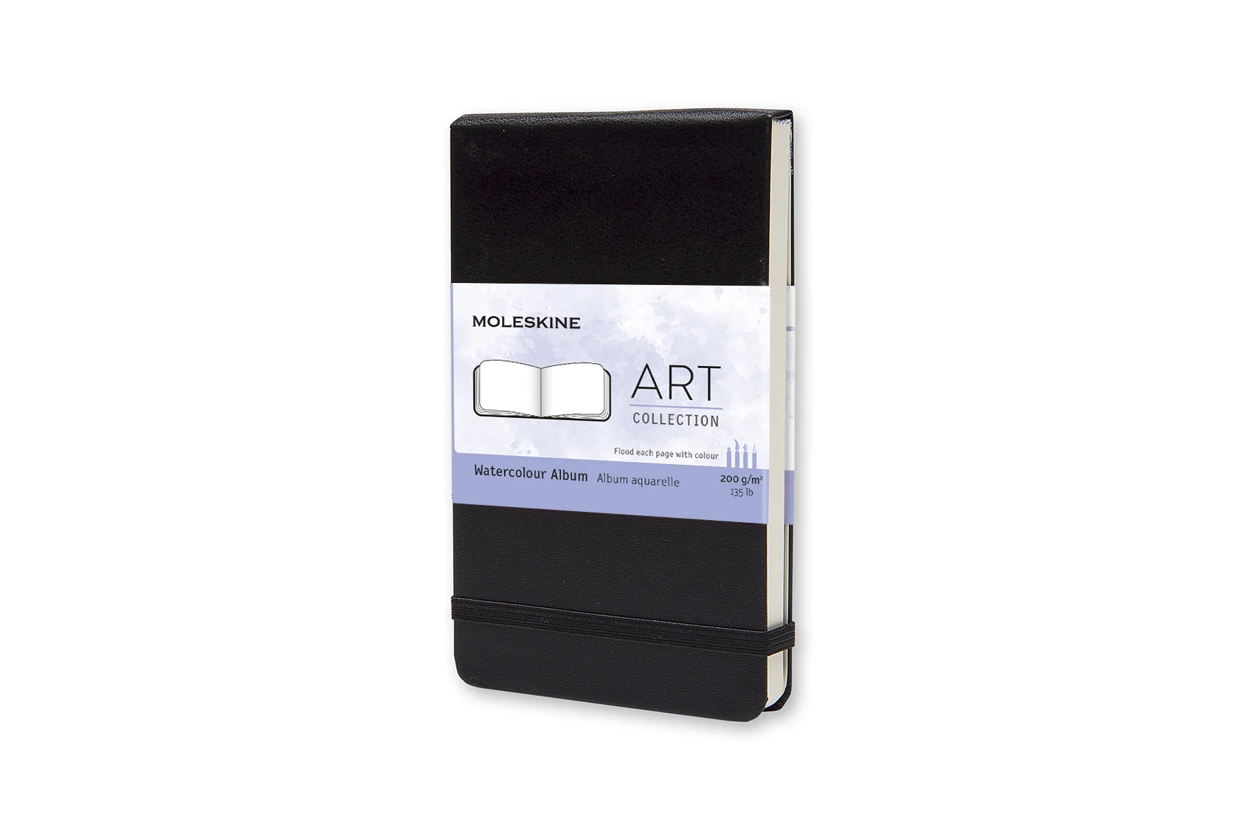 Moleskine Art Black Watercolour Albums - Nail Gallerys