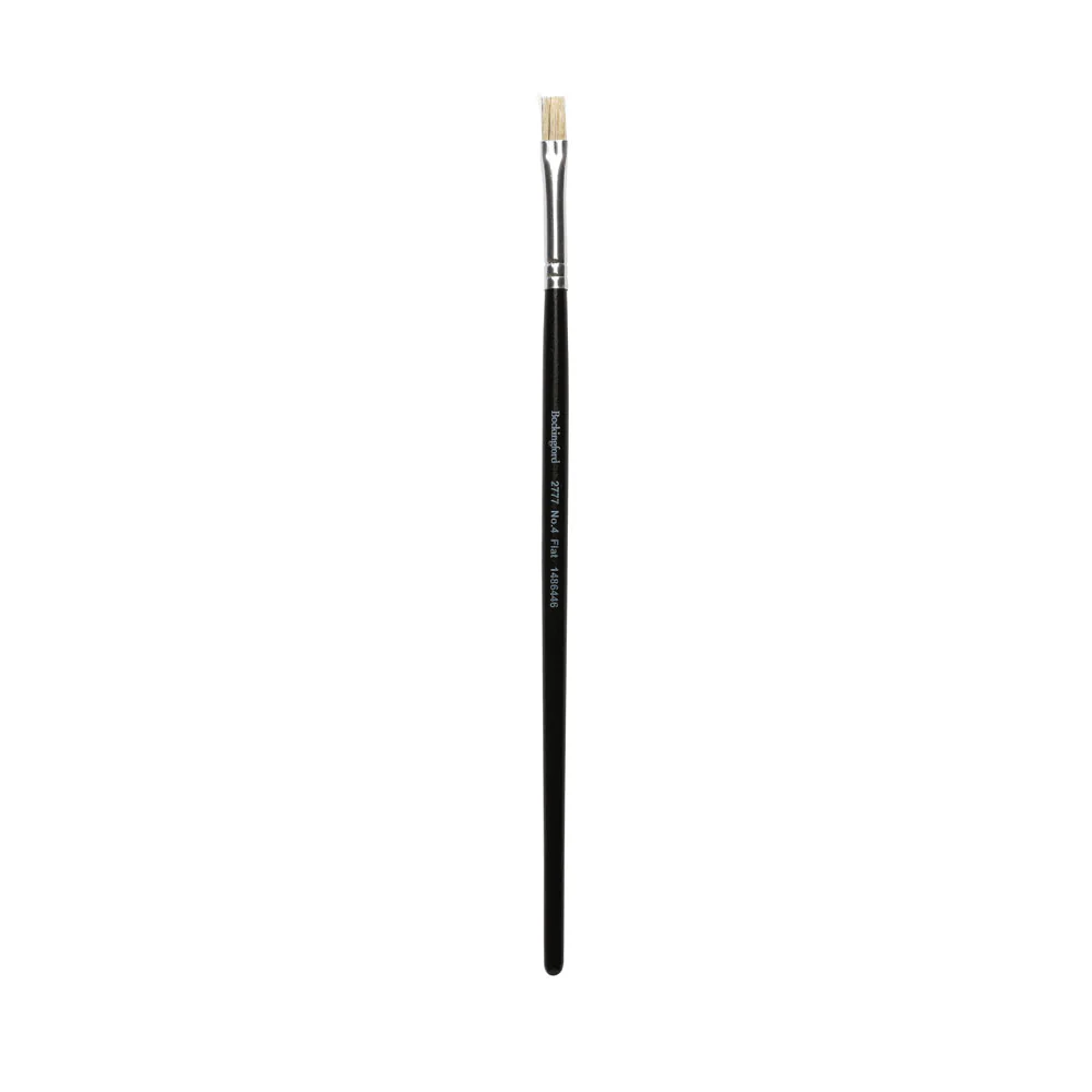 Bockingford 2777 Flat Paint Brushes - Nail Gallerys
