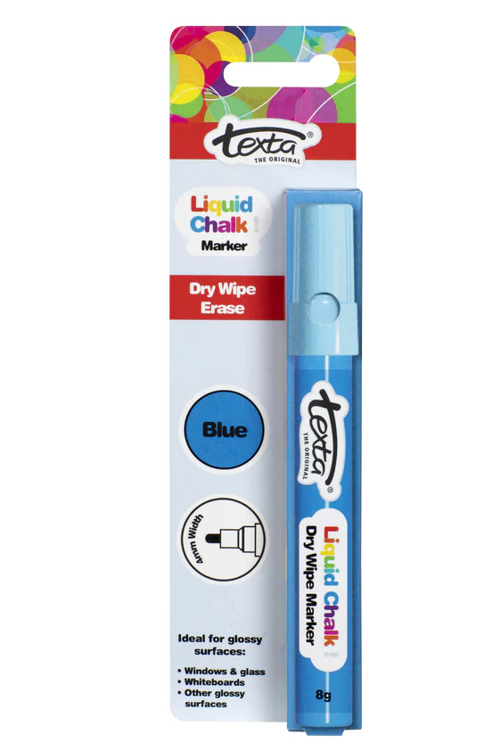 Texta Liquid Dry Wipe 4mm Chalk Markers - Nail Gallerys