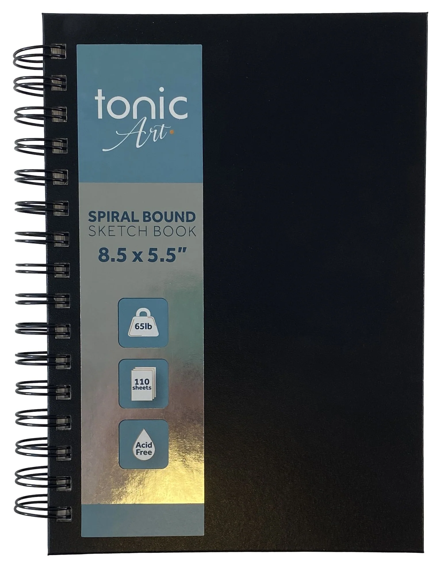 Tonic-Art Spiral Hardcover 176gsm 110 Sheet Sketchbooks - Nail Gallerys